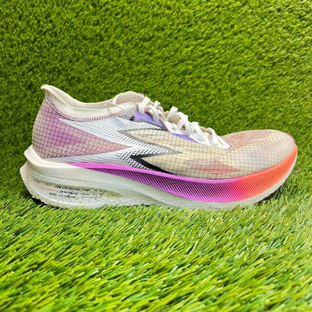 361 Degrees Flame-RS Womens Size 9.5 White Purple Running Walking Shoes Sneakers